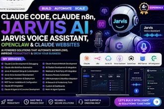 claude code claude n8n jarvis ai,jarvis voice assistance claude website openclaw