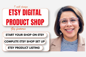 craft etsy digital product, etsy product listing, etsy shop, etsy shop setup