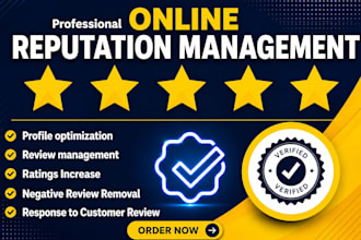 do online reputation management and repair your brand reputation, reverse SEO