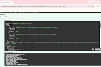 build a fast API rest API or python backend