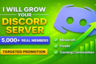 discord advertising, discord server promotion, minecraft, fivem,gaming promotion