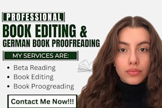 edit and proofread your german texts books documents book amazon kdp formatting