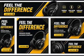 design google banner ads, web banners or display ads