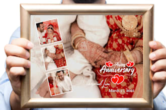 make impressive birthday, wedding souvenir design for you