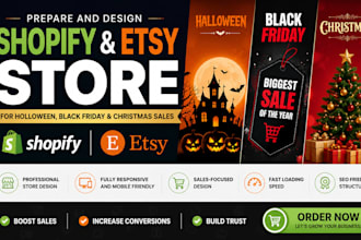parpare any store for halloween black friday christmas sales for spooky season
