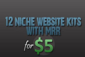 give You 12 Complete Best Niche Website Kits, Comes With MRR, Great Offer
