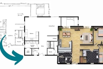 redraw old architectural plans in autocad