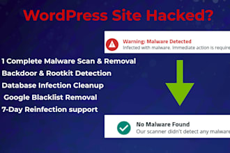 clean malware and harden wordpress security