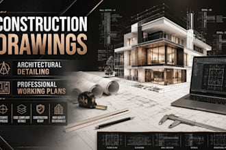 create professional construction drawings and architectural details