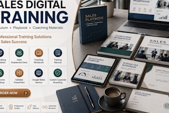 design professional sales training powerpoint presentations