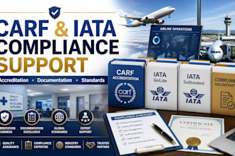 assist carf accreditation, iata golite, gostandard and compliance documentation