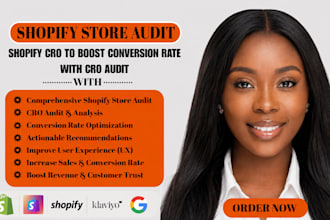 do shopify store audit, shopify cro to boost conversion rate with cro audit