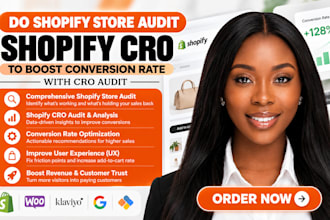 do shopify store audit, shopify cro to boost conversion rate with cro audit