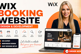 build a wix booking website for coaches, consultants, salons and spas