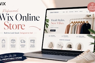 build wix online store, wix product upload and setup shipping and payment method