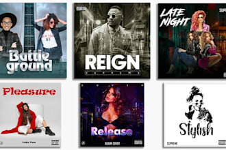stunning album cover art or cd cover design