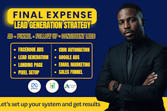 final expense leads life insurance leads final expense facebook ads landing page