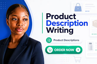 write compelling product descriptions, product description writing