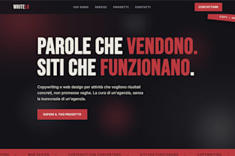 design a professional custom website for your small business