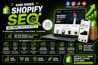 your shopify store for SEO and shopify development