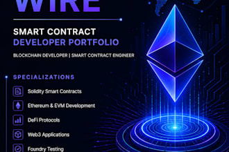 develop a solidity smart contracts