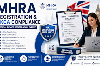 do UK mhra registration, fda, ukca compliance and medical device registration