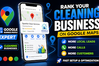 optimize your cleaning business gbp to get more local customers
