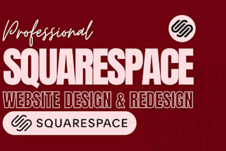 squarespace website, design squarespace, redesign squarespace