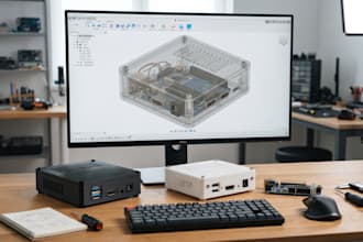 design custom pcb enclosure electronic housing 3d printable casing  using fusion
