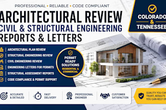 architect review and letter civil and structural engineering report colorado tn