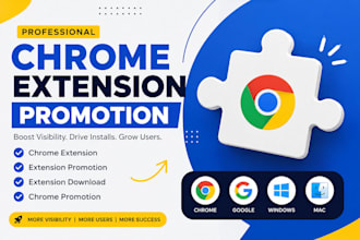 chrome extension promotion, chrome extension download extension promotion users