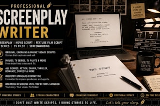 screenplay movie script feature film script, tv series, screenwriting, tv pilot