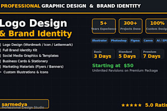 create professional graphic design for your brand, social media, and marketing