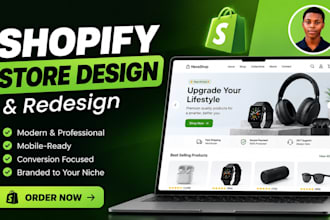 shopify store design shopify store redesign website design as shopify expert
