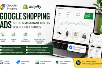 setup google shopping ads and merchant center gmc for shopify ecommerce store