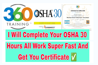tutor for osha 10 30