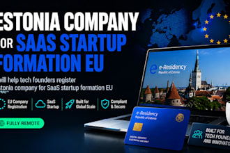 help tech founders register estonia company for saas startup formation eu