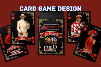 illustrate card game design board game design playing card table top game design