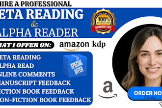 beta read and edit your christian book, self help, memoir or nonfiction for KDP