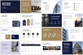 design corporate investor ready presentation  listing deck ngo grant proposal