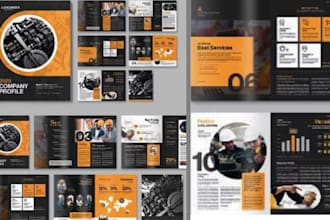 design sales brochure, booklet product catalogue annual report business proposal