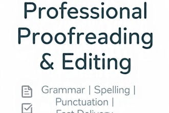 do professional hindi proofreading, editing and content writing