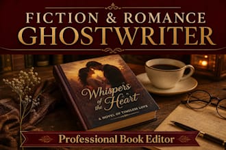 be your fiction romance book editor ebook ghostwriter ghost book writer