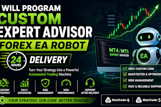 program custom expert advisor forex ea robot in 24 hrs