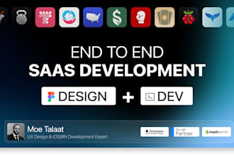 build scalable web saas frontend and backend