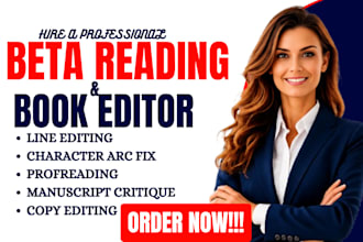 beta read your middle grade novel with detailed critique