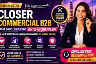 do b2b preneur de rendez vous lead generation b2b appels afroid b2b sales closer