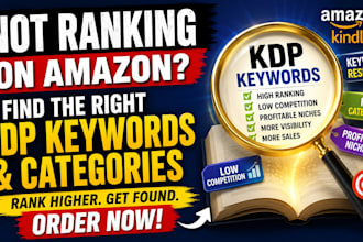 research amazon KDP keywords and categories for your book