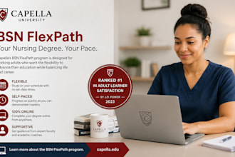 write in full capella flexpath nursing and MBA program in one billing cycle