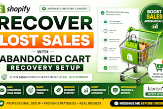 optimize shopify abandoned cart recovery setup for higher conversions